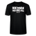 Schwarzes Berlin Shirt mit weißem Berliner Schnauze Spruch „ICK MACH WAT ICK WILL“ von findickjut.