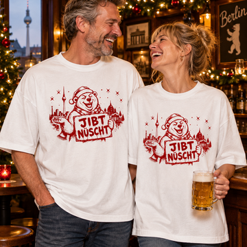 JIBT NÜSCHT-Oversized Unisex Bio T-Shirt