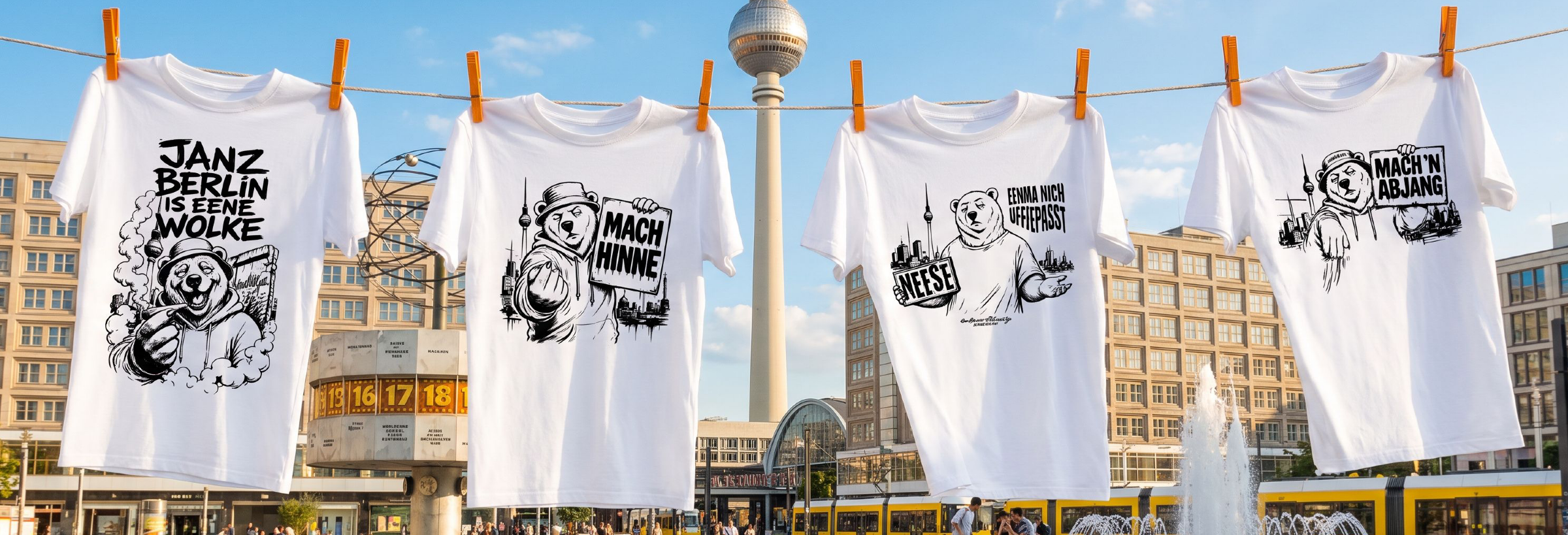Berlin Souvenir trifft echt Berliner Schnauze