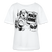 Weißes Frauen Berlin Bio-T-Shirt mit MACH HINNE Schriftzug, Berliner Bär, Fernsehturm und Berlin Skyline
