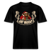Berliner Bär mit Weihnachtsmütze, Sonnenbrille und Zigarre auf schwarzem, locker geschnittenen Organic T-Shirt-Design mit Schriftzug „JIBT NÜSCHT“