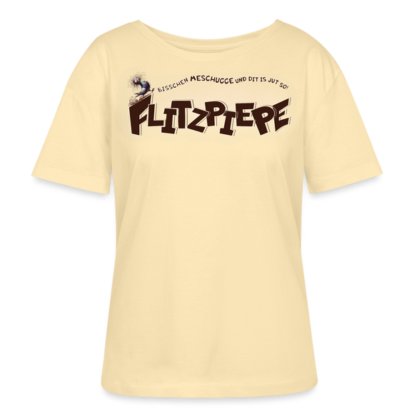 BERLINER FLITZPIEPE-Rundhals Frauen Bio-T-Shirt
