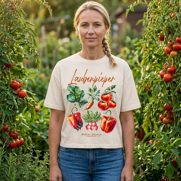 LAUBENPIEPER-Frauen Boxy Bio-T-Shirt