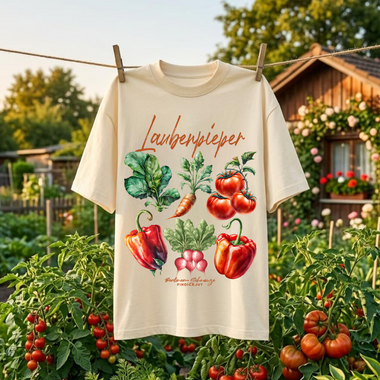 LAUBENPIEPER-Oversized Unisex Bio T-Shirt