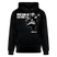 Schwarzer Hoodie| ICK MACH WAT ICK WILL -Print-Berliner Schnauze und grossem Bär-Design mit erhobenem Mittelfinger-designed von findickjut
