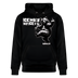 Schwarzer Hoodie| ICK MACH WAT ICK WILL -Print-Berliner Schnauze und grossem Bär-Design mit erhobenem Mittelfinger-designed von findickjut
