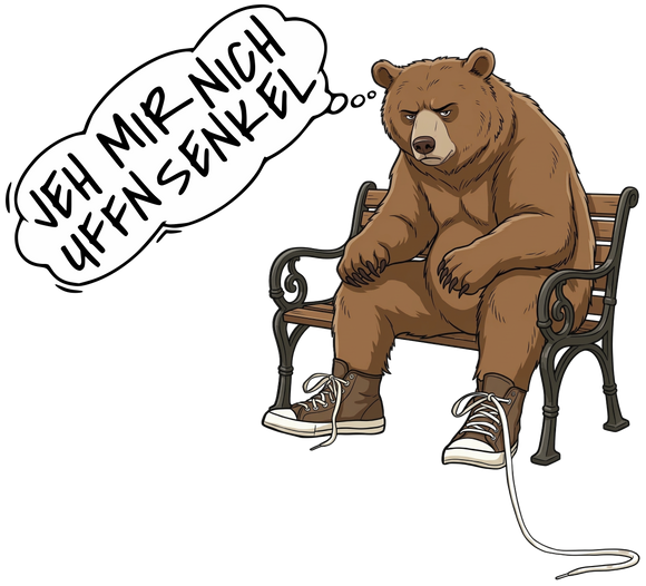 Berliner spruch berliner baer jeh mir nich uffn senkel