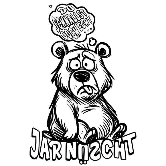 DU SCHNALLST JAR NÜSCHT-RELAXED FIT Unisex BIO T-Shirt