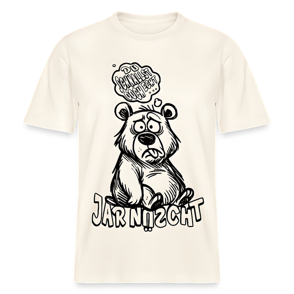 DU SCHNALLST JAR NÜSCHT-RELAXED FIT Unisex BIO T-Shirt