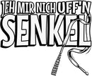 JEH MIR NICH UFFN SENKEL-Relaxed Fit Unisex Bio-T-Shirt II-2