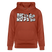 Berliner_Spruch-MACH_N_KOPP_ZU-in cartoonschrift-Bio_Hoodie Terrakotta