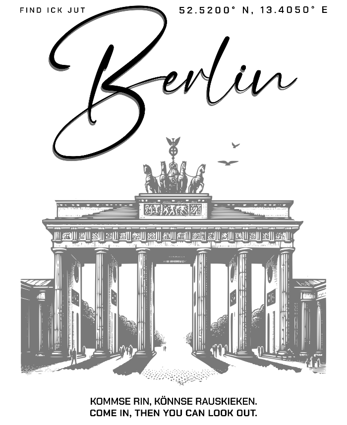 BERLIN-Kinder Bio T-Shirt