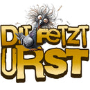 berliner taube auf dem kultigen Berliner Spruch-dit fetzt urst