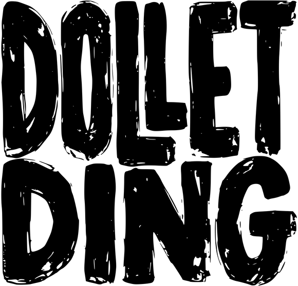 Dollet ding berliner spruch design schwarz