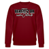 Der_Berliner_Spruch-VERFATZ_DA_IM_JELAeNDE-auf unisex bio Sweatshirt-bordeauxrot