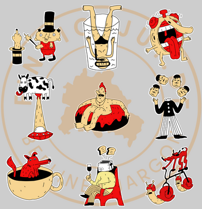 MESCHUGGE-NA UND!?-Unisex Bio-Sweatshirt - 0