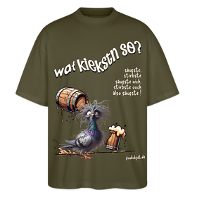 WAT KIEKSTN SO?-Oversized Unisex Bio T-Shirt II