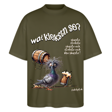 WAT KIEKSTN SO?-Oversized Unisex Bio T-Shirt II