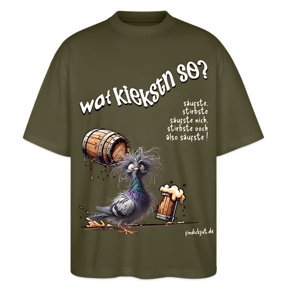 WAT KIEKSTN SO?-Oversized Unisex Bio T-Shirt II