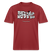 Burgunderrotes Bio-Unisex Berlin Shirt mit weißem Frontdruck „Mach’n Kopp zu“, darunter „Close your head“ und Illustration eines Berliner Kopp mit Sprechblase „Shut up“, Rundhals, zentral platzierter Print – ideal für Streetwear und Berliner Spruch-Styles.
