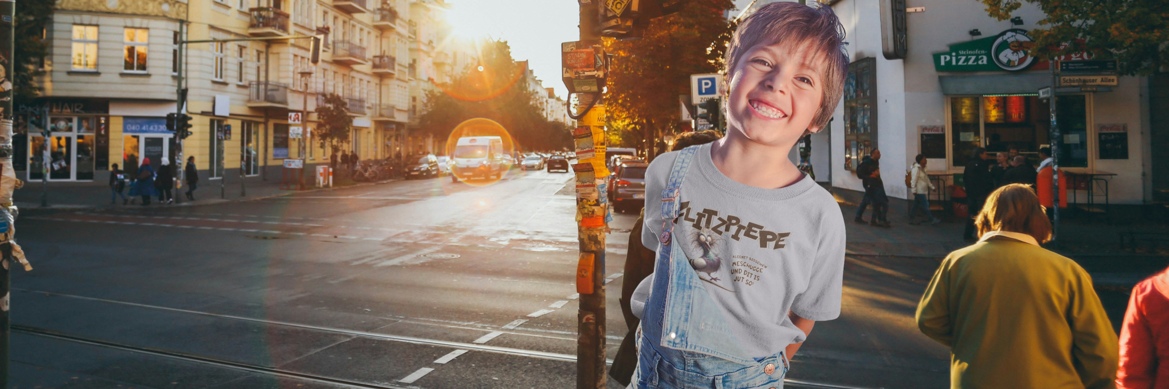 Lustige berlin shirts fuer kinder und teenager