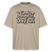 Berlin Shirt mit Print "NÜSCHT DARF ICK" Unisex T‑Shirt oversize aus Bio-Baumwolle in steingrau mit Berliner Schnauze Spruch