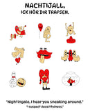 NACHTIJALL-Relaxed Fit Unisex Bio-T-Shirt-2