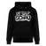 Unisex Bio Hoodie in Schwarz mit dem ostalgie Print „URST SCHAU“ – Berliner Schnauze Design von findickjut