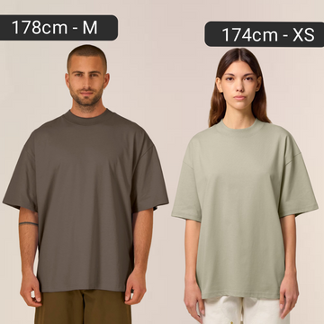 LATSCH UND BOMMEL- Unisex Oversize Bio-T-Shirt-⭐ GR. XXL - 0