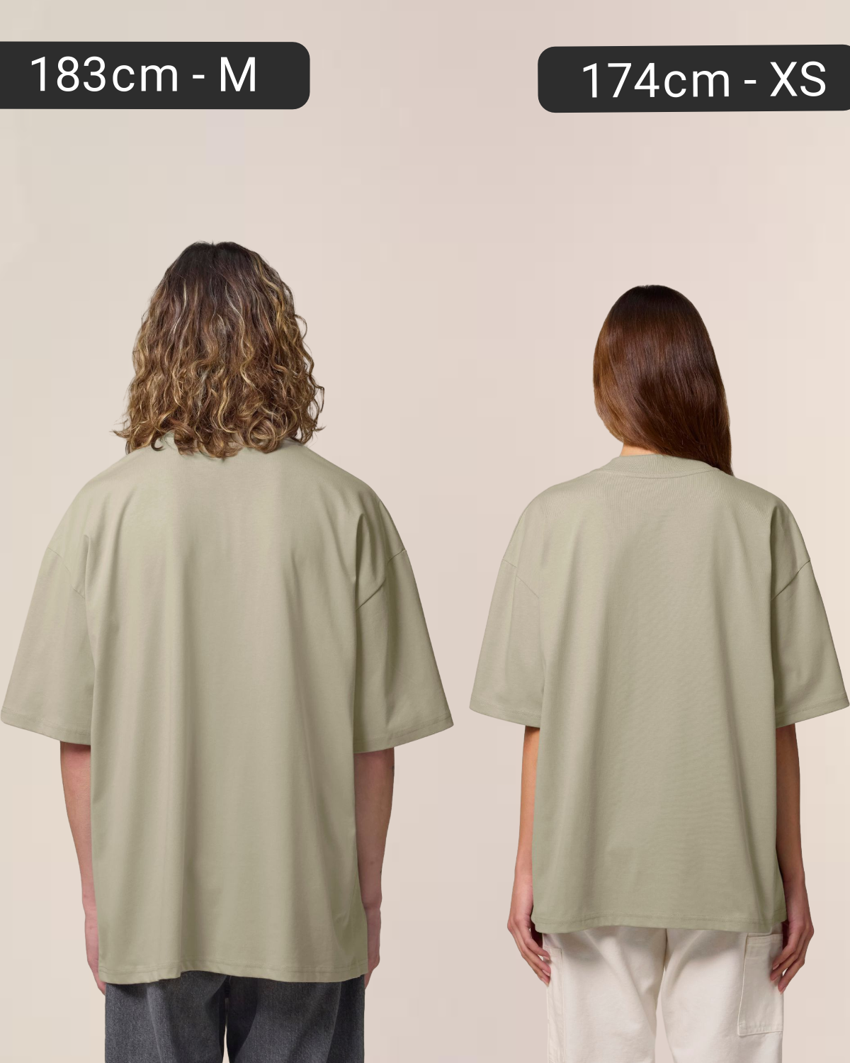 Passform oversize back