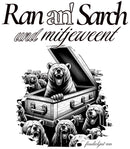 Ran an Sarch-Relaxed Fit Unisex Bio-T-Shirt IV-7