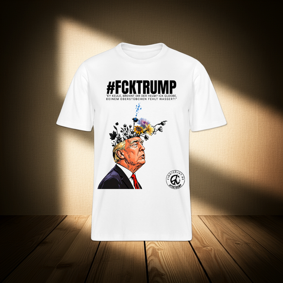 #FCKTRUMP-Relaxed Fit Unisex Bio-T-Shirt
