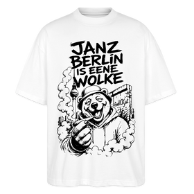JANZ BERLIN IS EENE WOLKE-Oversized Unisex Bio T-Shirt