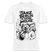 Kiffender Berliner Bär T-Shirt – Janz Berlin is eene Wolke-RELAXED FIT Unisex Organic - Weiß