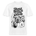 Kiffender Berliner Bär T-Shirt – Janz Berlin is eene Wolke-RELAXED FIT Unisex Organic - Weiß