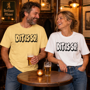 DIT IS SO!-RELAXED FIT Unisex Organic T-Shirt - 0