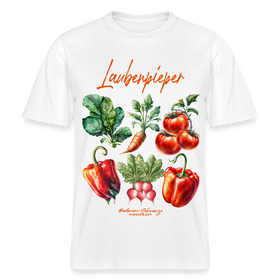 Kaufen weiss LAUBENPIEPER- RELAXED FIT Unisex Organic T-Shirt