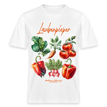 Kaufen weiss LAUBENPIEPER- RELAXED FIT Unisex Organic T-Shirt