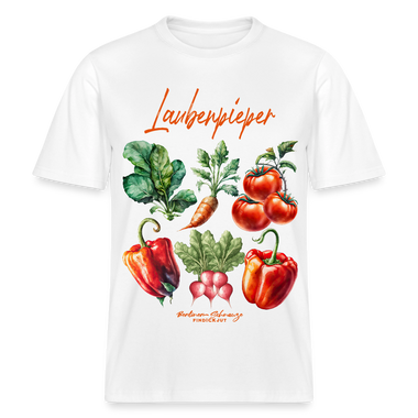 Kaufen weiss LAUBENPIEPER- RELAXED FIT Unisex Organic T-Shirt